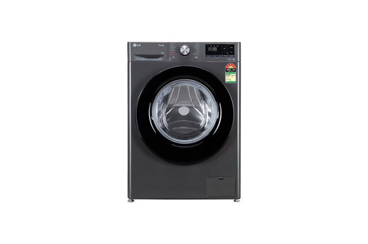LG 10Kg Front Load Washing Machine, AI Direct Drive™, Middle Black, 5 Star — FHP1410Z3M — product view