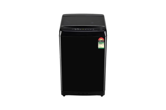 LG 8Kg Top Load Washing Machine, Smart Inverter Motor, In-built Heater, Black, 5 Star — T80V4OB1S — product view
