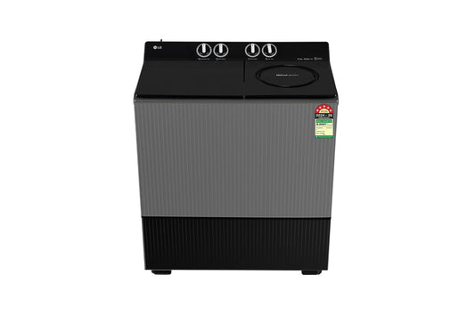 LG 10 KG Semi Automatic Washing Machine with Roller Jet Pulsator+, Rat Away Technology, Wind Jet Dry+ Technology, Middle Black, 5 Star — PX100B3SK2Z — product view