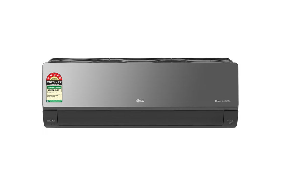 LG 5 Star (~1.5) Split AC, Art Cool, Energy Manager+, HimClean, AI+ Dual Inverter, ThinQ™ (Wi-Fi), 5.1 kW, 2026 Model — AS-Q19MWZE — product view