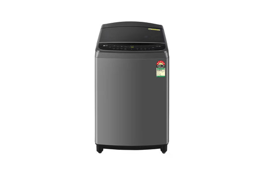 LG 9 Kg Top Load Washing Machine with AI Direct Drive™, In-built Heater, Middle Black, 5 Star — THD09SWM — product view