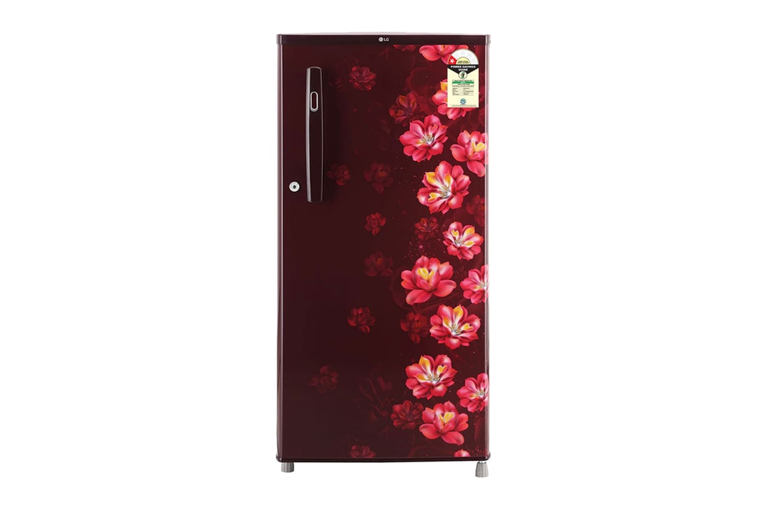 LG 185L, 1 Star, Dim Gray Finish, Direct Cool Single Door Refrigerator — GL-B199OGXB — product view