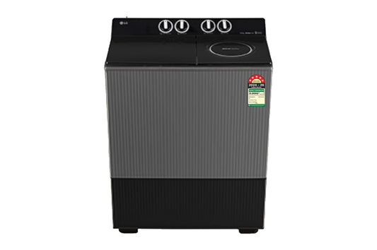 LG 8.5 KG Semi Automatic Washing Machine, Roller Jet Pulsator+, Wind Jet Dry+ , Dual Spin Shower, Middle Black, 5 Star — PX850O3SK2Z — product view