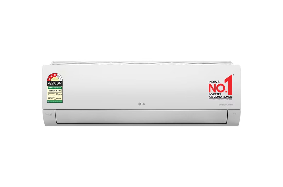 LG 3 Star (~1.5) Split AC, AI Convertible 6-in-1 Cooling, Gold Fin+, Diet Mode+, Viraat Mode, 4.4 kW, 2026 Model — AS-Q18JNXE — product view