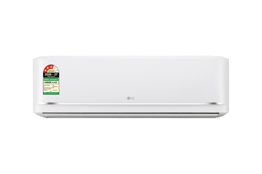LG 3 Star (~1.5) Split AC, Fixed Speed, 100% Copper Tubes, ADC Sensor, 5.3 kW, 2026 Model — AS-C19MNXE — product view