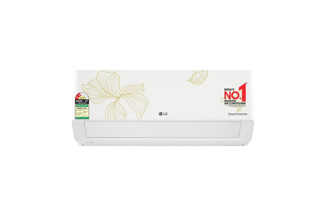 LG 2 Star (~0.8) Split AC, Auto Clean, Gold Fin+, Diet Mode+, Viraat Mode, 2.9kW, 2026 Model — AS-Q11KNVE — product view