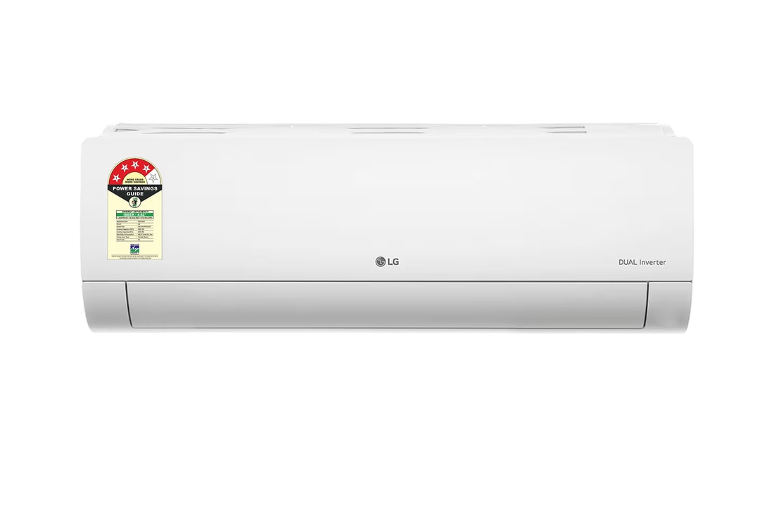 LG 4 Star (1.5) Split AC, AI Convertible 6-in-1, Gold Fin+, Viraat Mode, 4 Way Swing, Diet Mode+, 5.0 kW, 2025 Model — US-Q19JNYE — product view