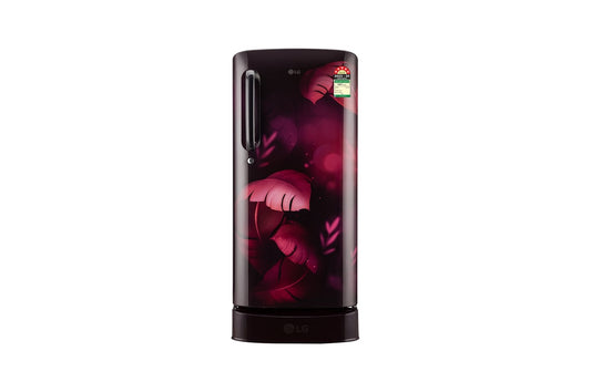 LG 185 L Single Door Refrigerator, Base Stand Drawer​, Smart Inverter Compressor​, Purple Ilan, 5 Star — GL-D201APIU — product view
