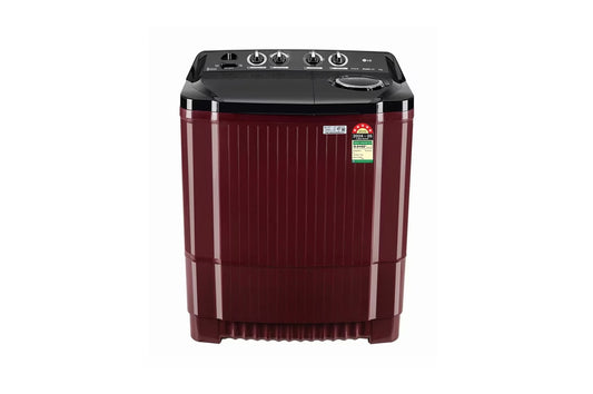 LG 11.5Kg Semi Automatic Washing Machine, Roller Jet Pulsator + Soak, Full Burgundy, 5 Star — P115ASDAZ — product view