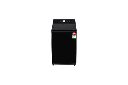 LG 11Kg Top Load Washing Machine, AI Direct Drive™, In-Built Heater, Stain Clean, Platinum Black, 5 Star — TX511SWP — product view