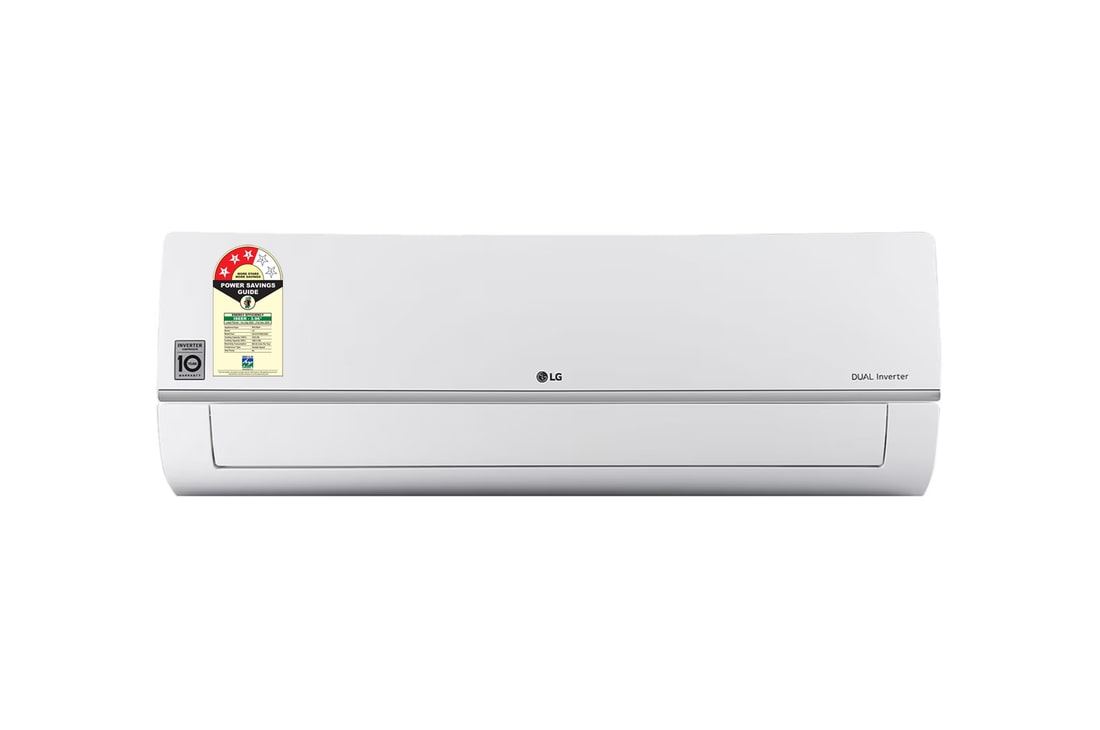 LG 3 Star (1.0) Split AC, AI Convertible 6-in-1 Cooling, ADC Sensor, Dual Inverter Compressor, 3.3 kW, 2025 Model — US-Q12YNXE — product view