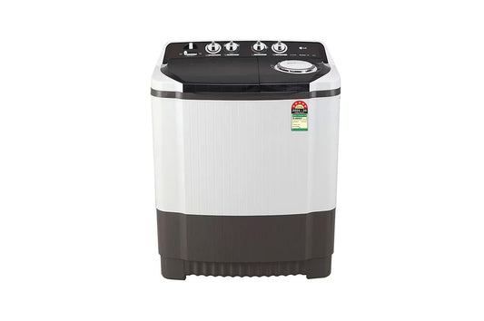 LG 8Kg Semi Automatic Washing Machine, Roller Jet Pulsator + Soak, Rat Away, Dark Grey, 5 Star — P8030SGAZ — product view