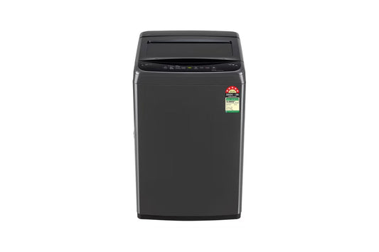 LG 7.5 Kg Top Load Washing Machine with Smart Inverter Motor, In-built Heater, Middle Black, 5 Star — T75VBMB1S — product view