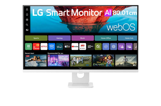LG 80.01cm (31.5) Smart Monitor AI U7s, 4K UHD Monitor for Streaming with webOS — 32U721SB-W — product view