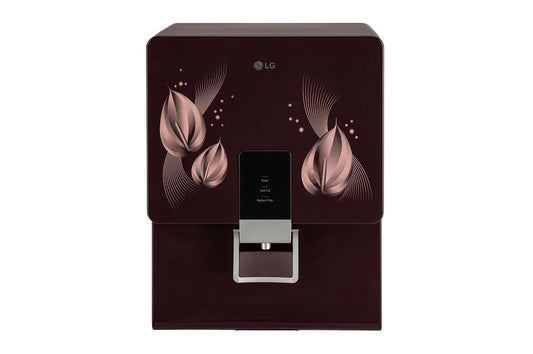 LG 8L RO+Mineral Booster Water Purifier with Steel Tank, Crimson Red — WW146RTLC — product view