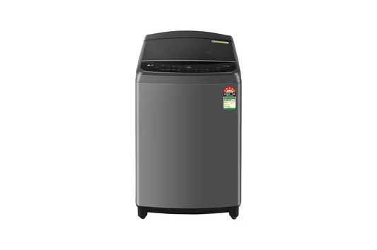 LG 12Kg Top Load Washing Machine, AI Direct Drive™, In-built Heater, Middle Black, 5 Star — THD12SWM — product view