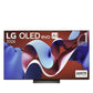 LG OLED65C46LA 65-inch evo AI C4 4K Smart OLED TV with α9 Gen7 Processor, Dolby Vision & Atmos, 144Hz Refresh Rate, 3-Year Warranty