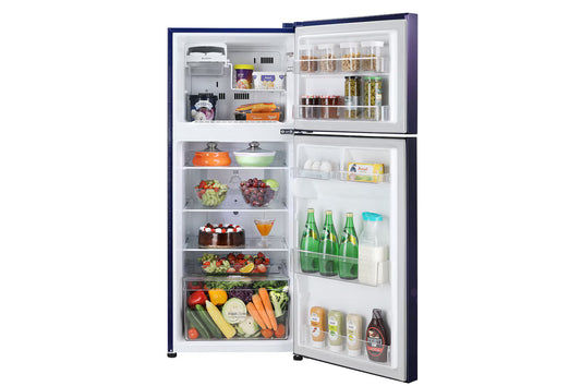 LG GL-N292BBCY 242 L 2 Star Frost-Free Double Door Refrigerator (Blue Charm) | Smart Inverter Compressor, Multi Air Flow | Suraj Electronics Delhi NCR