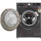 LG FHP1412Z9B 12 Kg 5 Star AI Direct Drive Front Load Washing Machine with TurboWash 360° & Steam+ – Platinum Black