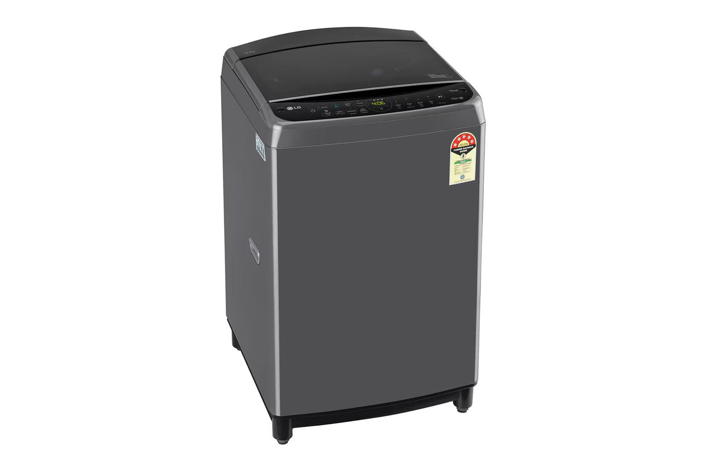 LG THD12SWM 12 Kg 5 Star Top Load Washing Machine – AI Direct Drive, TurboWash, Inverter Motor, Wi-Fi Enabled, Middle Black