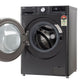 LG FHP1412Z9B 12 Kg 5 Star AI Direct Drive Front Load Washing Machine with TurboWash 360° & Steam+ – Platinum Black