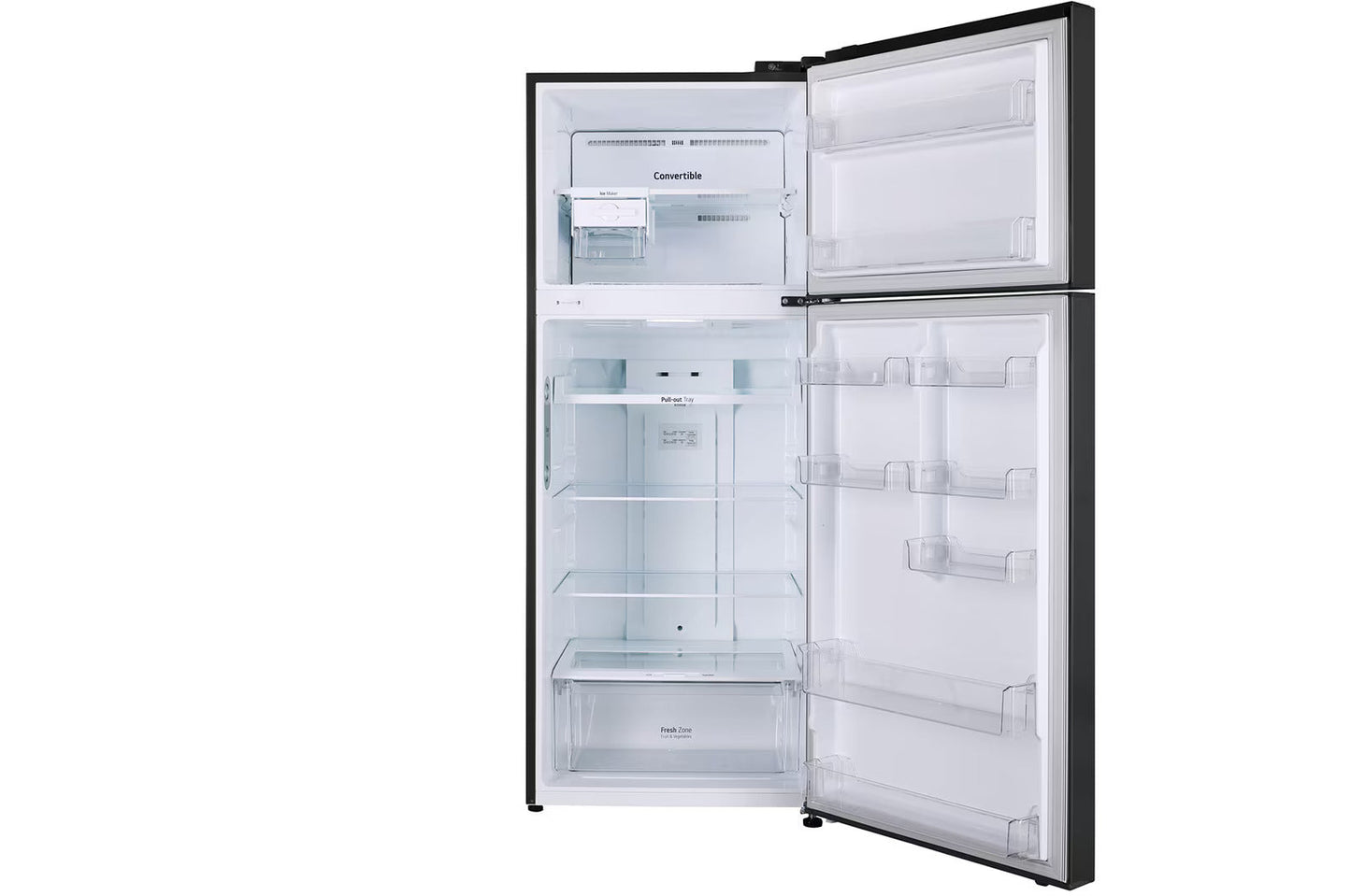 LG GL-T502CESR 446L Double Door Refrigerator with Smart Inverter Compressor & DoorCooling+™ – Ebony Sheen