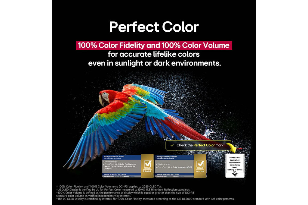 LG OLED77C56LA 77 Inch 4K OLED evo Smart TV | α9 AI Processor Gen8 | Dolby Vision & Atmos | 144Hz VRR | WebOS 25 | AI Picture Pro | 3-Year Warranty