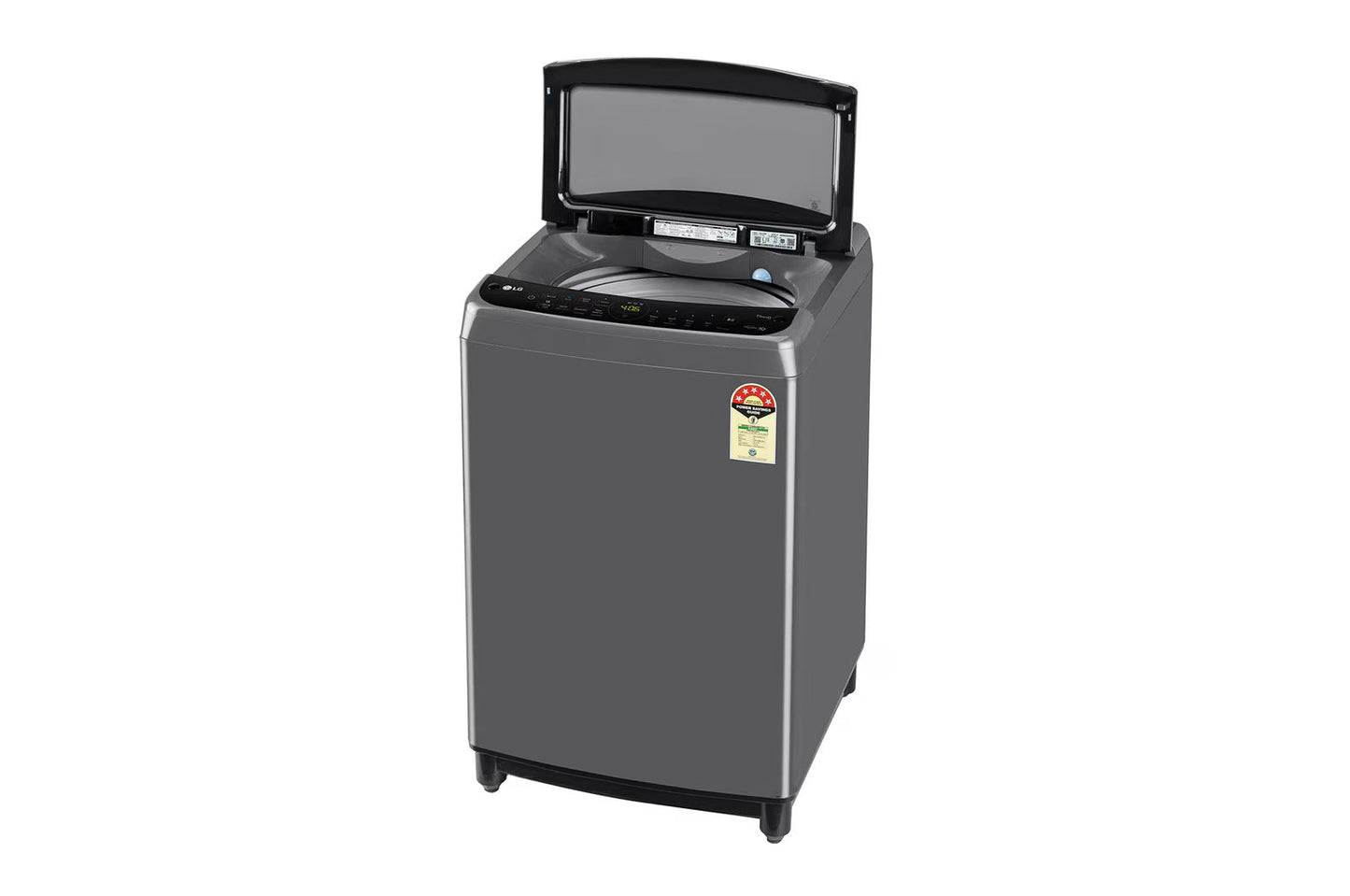 LG THD12SWM 12 Kg 5 Star Top Load Washing Machine – AI Direct Drive, TurboWash, Inverter Motor, Wi-Fi Enabled, Middle Black