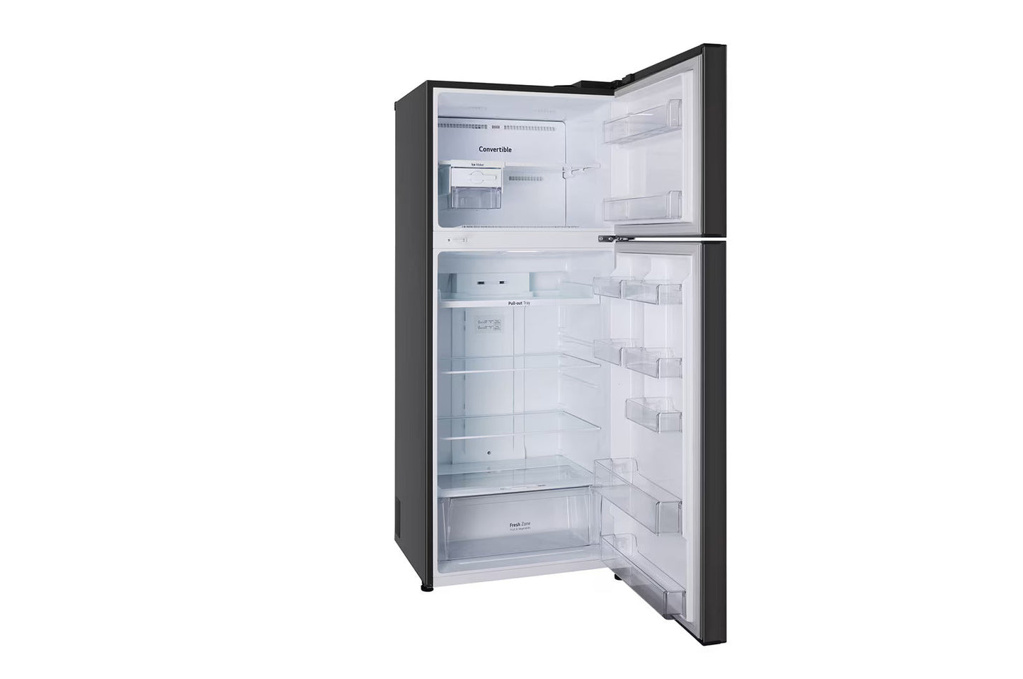 LG GL-T502CESR 446L Double Door Refrigerator with Smart Inverter Compressor & DoorCooling+™ – Ebony Sheen