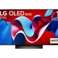 LG OLED55C46LA 55 Inch evo C4 4K OLED Smart TV (α9 AI Processor Gen7, Dolby Vision & Atmos, 144Hz Refresh Rate, WebOS 24)