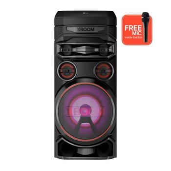 LG XBOOM RNC7, Super Bass Boost, Powerful Sound, Karaoke Bluetooth Party Speaker RNC7 — product view