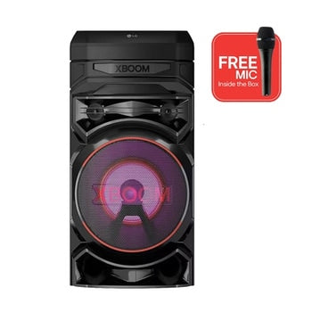 LG XBOOM RNC5, Deep Bass, Powerful Sound, Karaoke Bluetooth Party Speaker RNC5 — product view