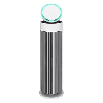 LG 360˚ Clean Air Purifier, 52.8m² Room Capacity, HEPA Filter, BLDC Motor, Smart indicator, AQI Status, UVnano AS55GGWX0 — product view