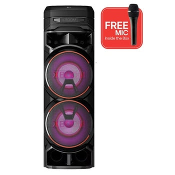 LG XBOOM RNC9, Double Super Bass Boost, Powerful Sound, Karaoke Bluetooth Party Speaker RNC9 — product view