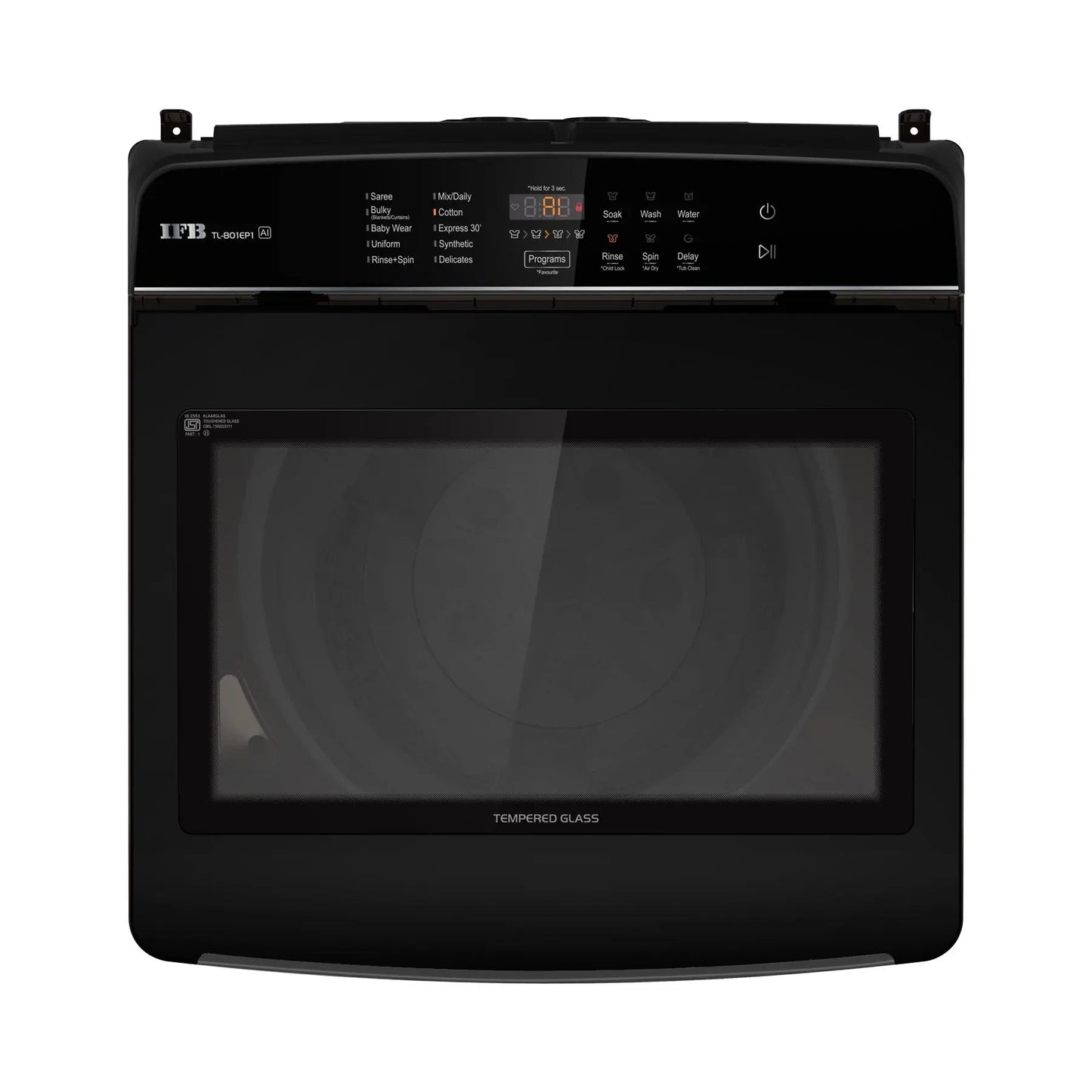 IFB TL801EP1 8 Kg 5 Star Fully Automatic Top Load Washing Machine (Espresso) with AI Wash, Triadic Pulsator & 720 RPM Spin Speed