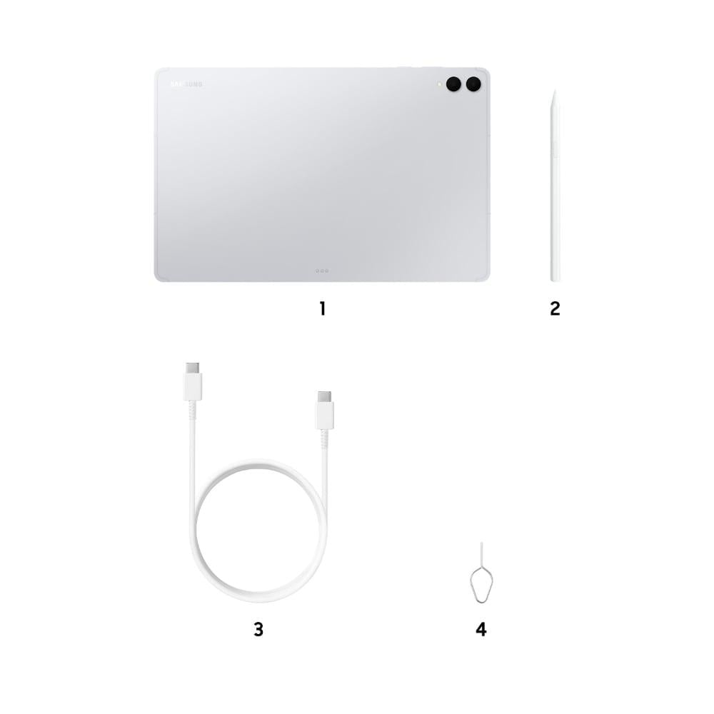 Samsung Tablet S11 Ultra 37.08 cm (14.6 Inch) Wi-Fi Tablet with S-Pen, 12 GB RAM, 256 GB, Silver, SM-X930NZSAINU