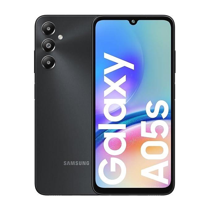 Samsung Galaxy A05s 4G 128 GB, 6 GB RAM, Black, Mobile Phone
