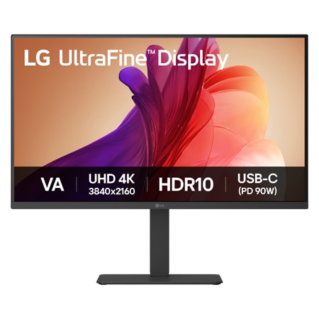 LG 80.01 cm (31.5) 4K UHD UltraFine™ VA monitor — 32U720A-B — product view