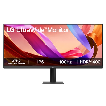 LG 86.36 cm (34) UltraWide 21:9 WFHD (2560x1080) IPS Display — 34U511A-B — product view