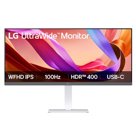 LG 86.36 cm (34) UltraWide 21:9 WFHD (2560x1080) IPS Display — 34U530A-W — product view
