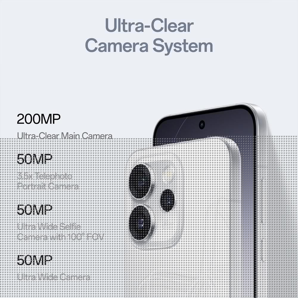 Oppo Reno15Pro Mini 5G 256 GB, 12 GB RAM, Glacier White, Mobile Phone