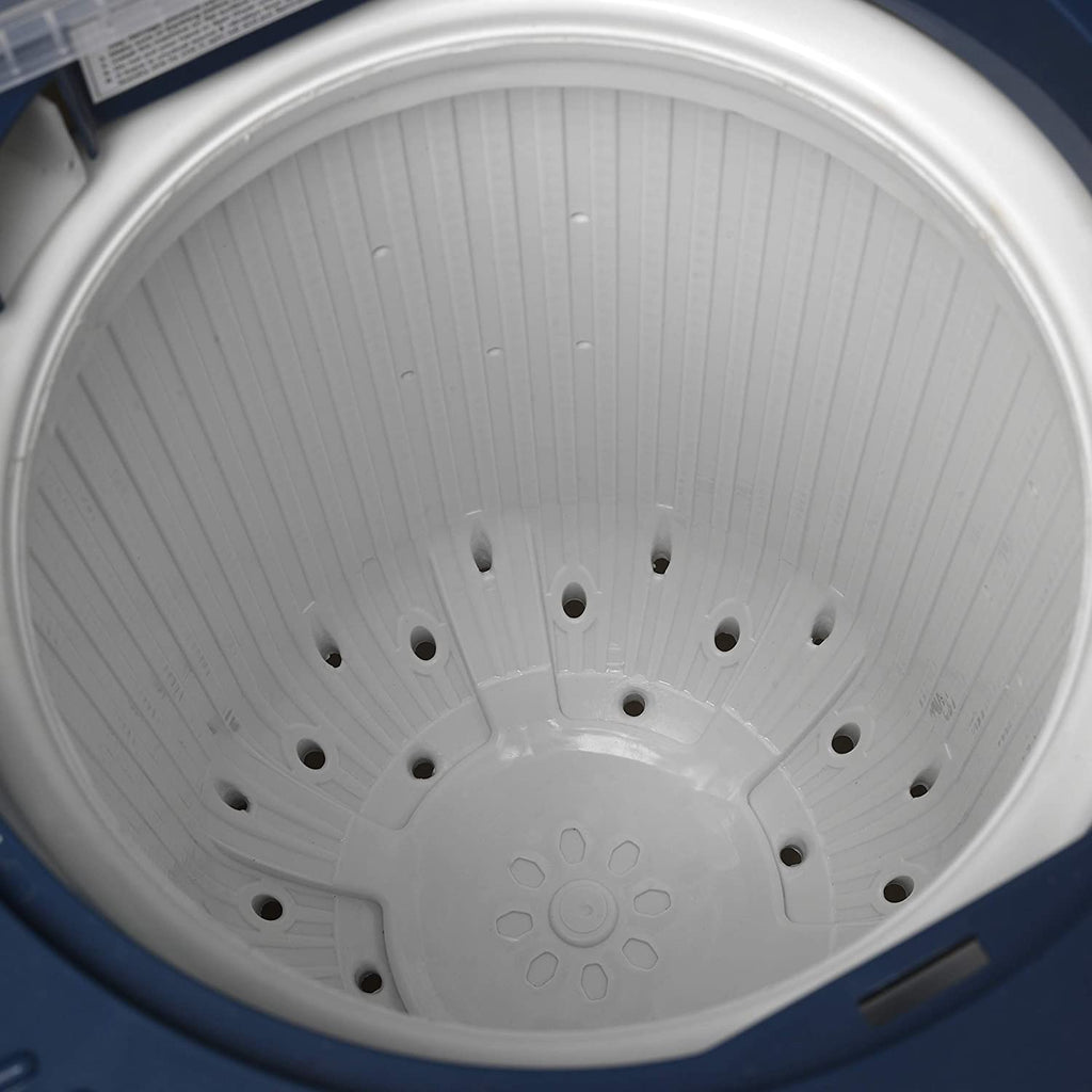 Voltas Beko WTT70DBLT 7 kg Semi-Automatic Top Loading Washing Machine Appliance, Double Waterfall (Sky Blue)