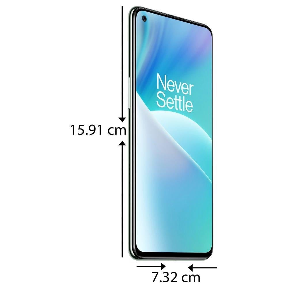 OnePlus Nord 2T 5G 128GB, 8GB RAM, Jade Fog, Mobile Phone