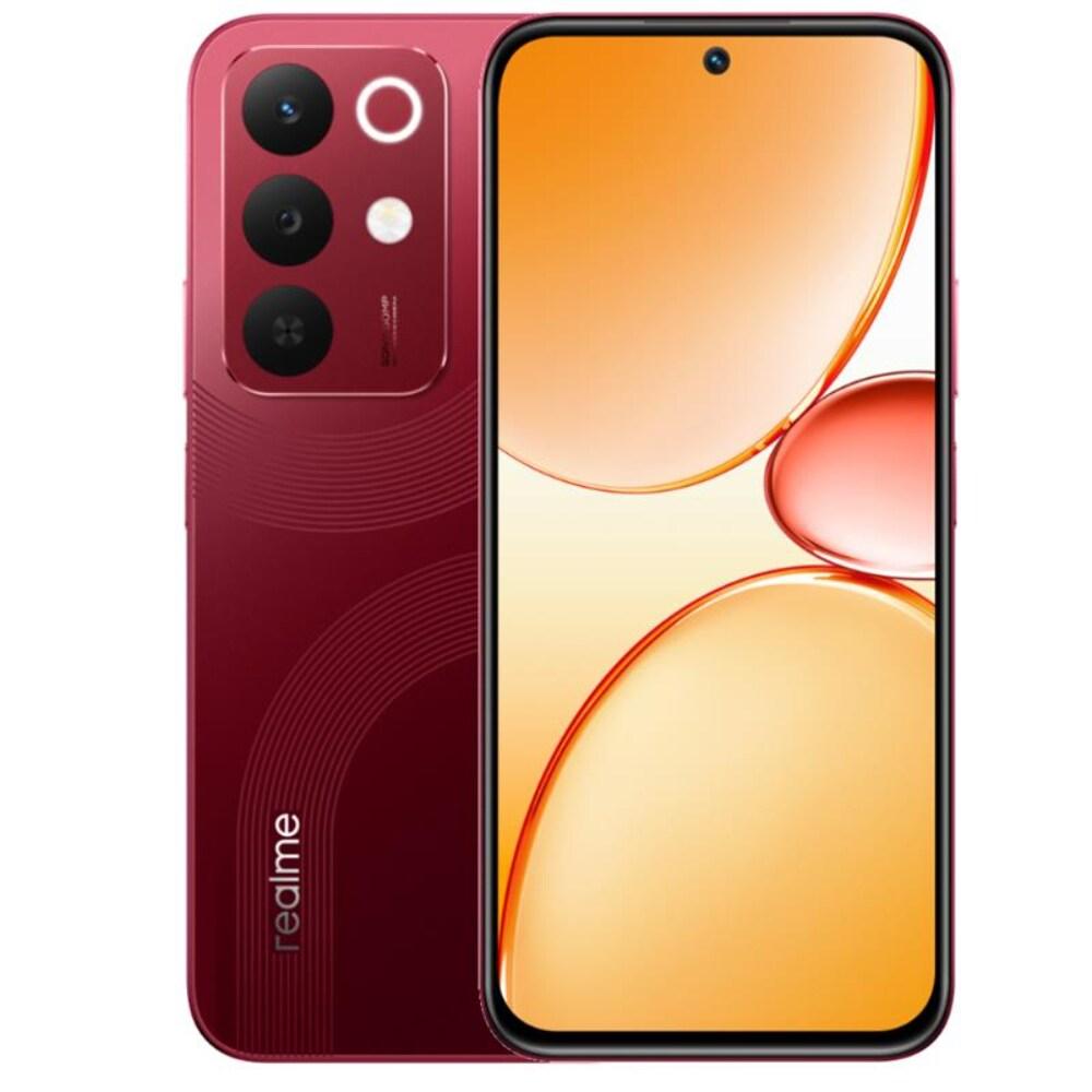 Realme 15x 5G 128 GB, 6 GB RAM, Maroon Red, Mobile Phone