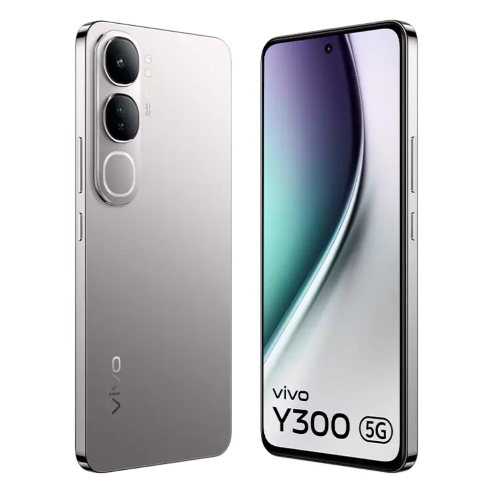 Vivo Y300 256 GB, 8 GB RAM, Titanium Silver, Mobile Phone