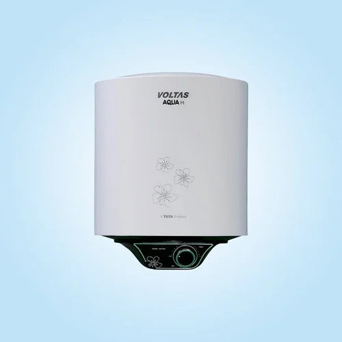 Voltas Aqua M 15L 5 Star Storage Water Geyser | Copper Heating Element | Titanium Enamel Tank | 8 Bar Pressure | Rust-Proof ABS Body