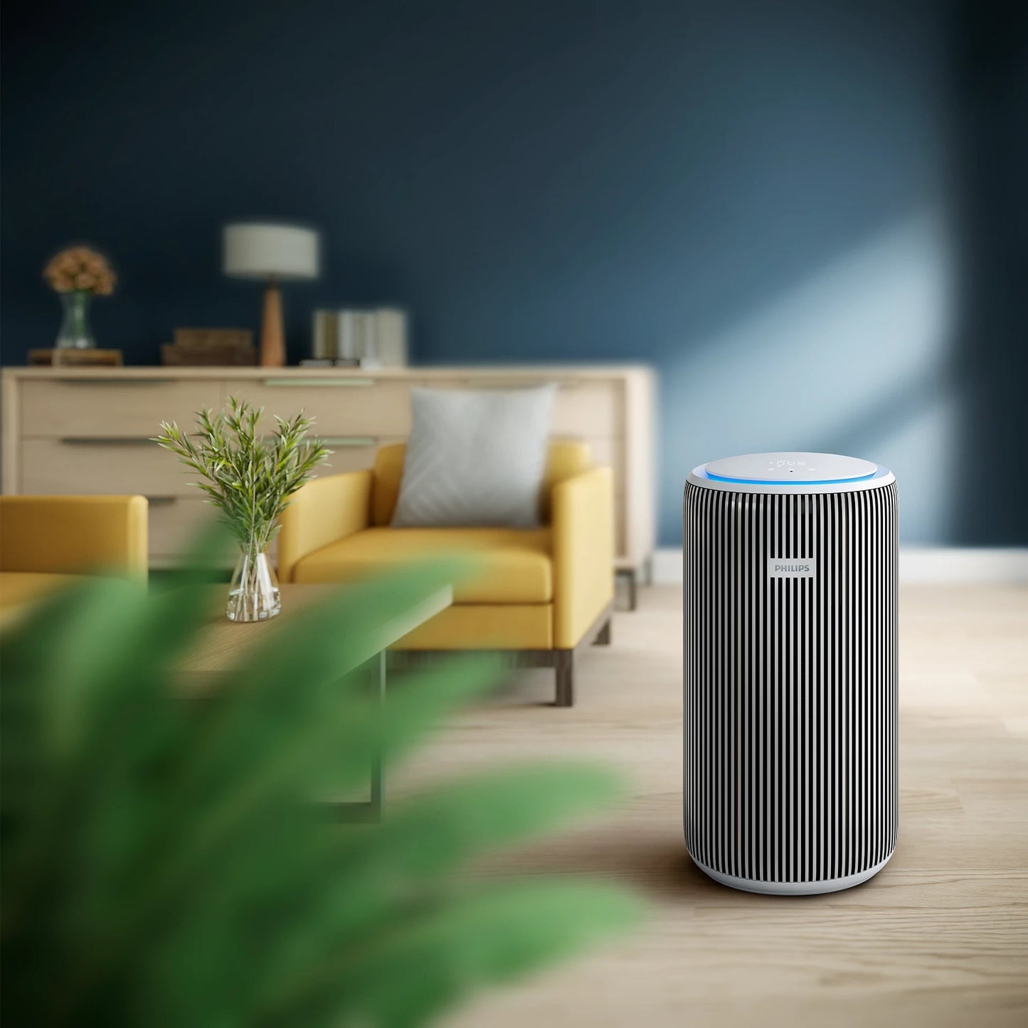 Philips AC3220/60 Smart Air Purifier for Large Rooms up to 135 m² with HEPA Filter, 520 CADR, WiFi App Control & Silent Operation