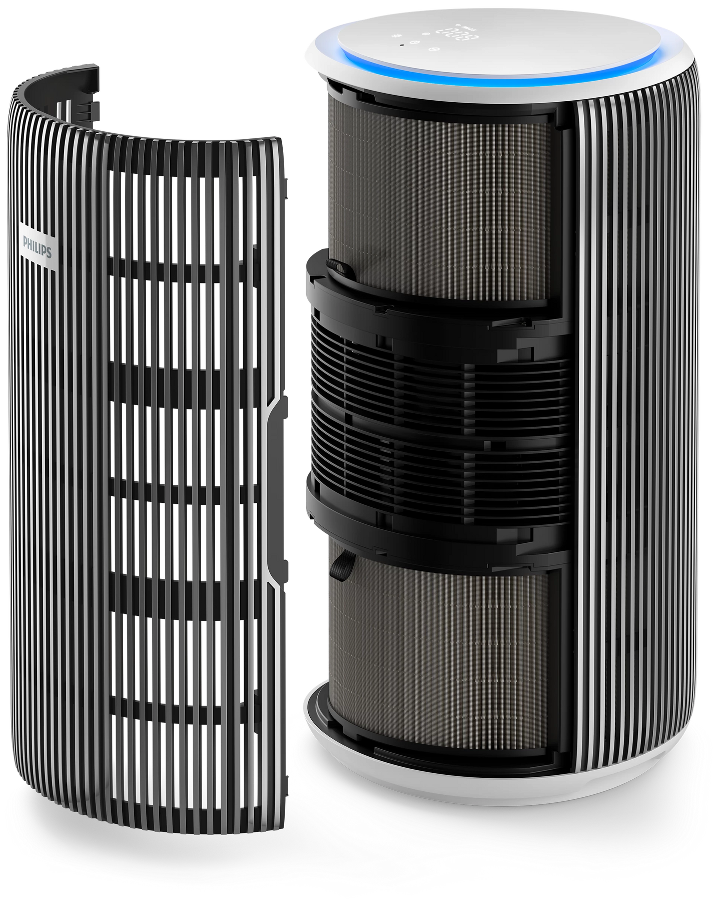 Philips AC3220/60 Smart Air Purifier for Large Rooms up to 135 m² with HEPA Filter, 520 CADR, WiFi App Control & Silent Operation