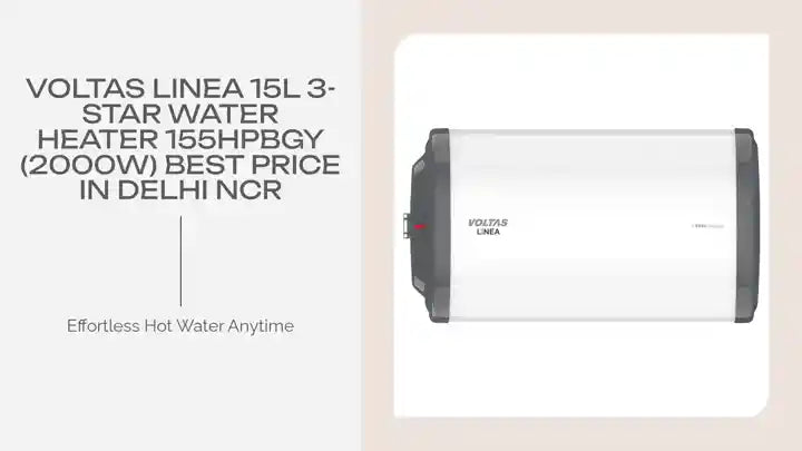 Voltas Linea 15L 3-Star Water Heater 155HPBGY (2000W) Best Price in Delhi NCR