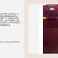 Blue Star BWD3FMRGA-M Water Dispenser with Refrigerator | 3-Tap Hot, Cold & Normal Water | 15L Cooling Cabinet | Maroon | Made in India